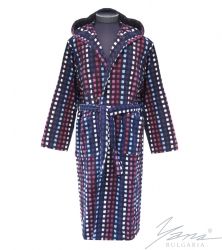 Férfi fürdőköpeny Pontok