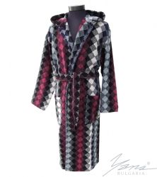 Ifjúsági fürdőköpeny f203 bordeaux