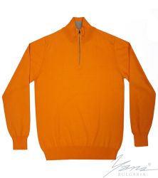 Férfi ing cipzárral és magas gallérral