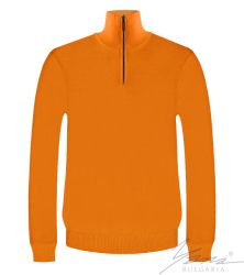 Férfi ing cipzárral és magas gallérral