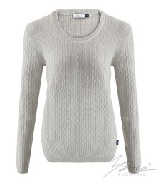 Джемпер женскии светло сивии 