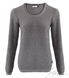 Női pulóver beat t. szürke / st. szürke