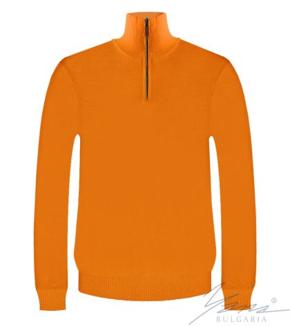 Férfi ing cipzárral és magas gallérral