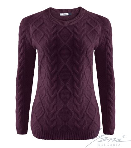 Джемпер женский бардо