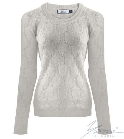 Női pulóver veriszürke