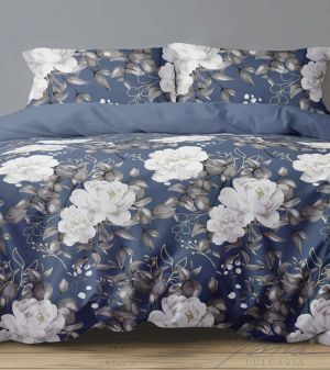 Női kéttónusú intarziás "O" nyakú pulóver zöld