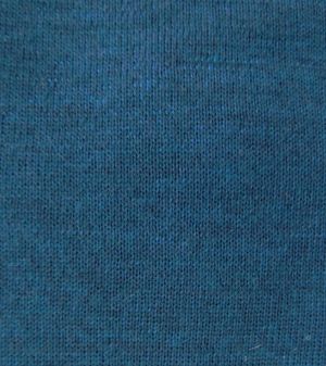 Női gyapjú pulóver, magas nyakú, petrolkék