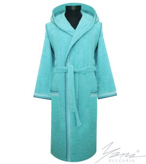 Női fürdőköpeny Microcotton F296 mint