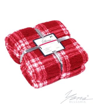  POLAR BLANKET CHECKED RED