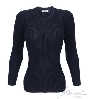 Női pulóver veri kék